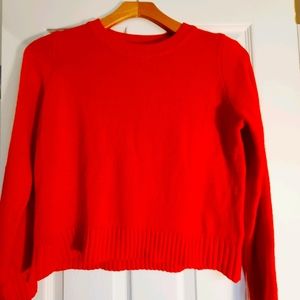 Red sweater